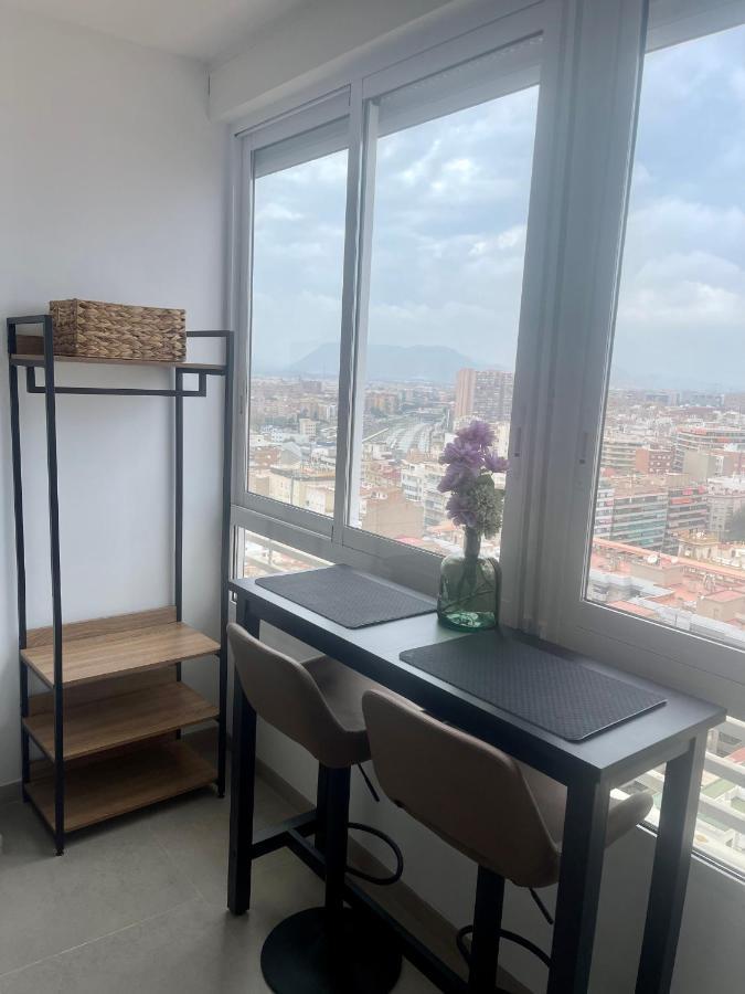 Sky Views Studio In City Centre Alicante Exteriör bild